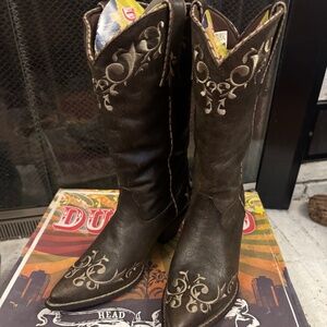 NWT Durango Women’s Crush American Cowboy Boots, 12 inch, size 9.5